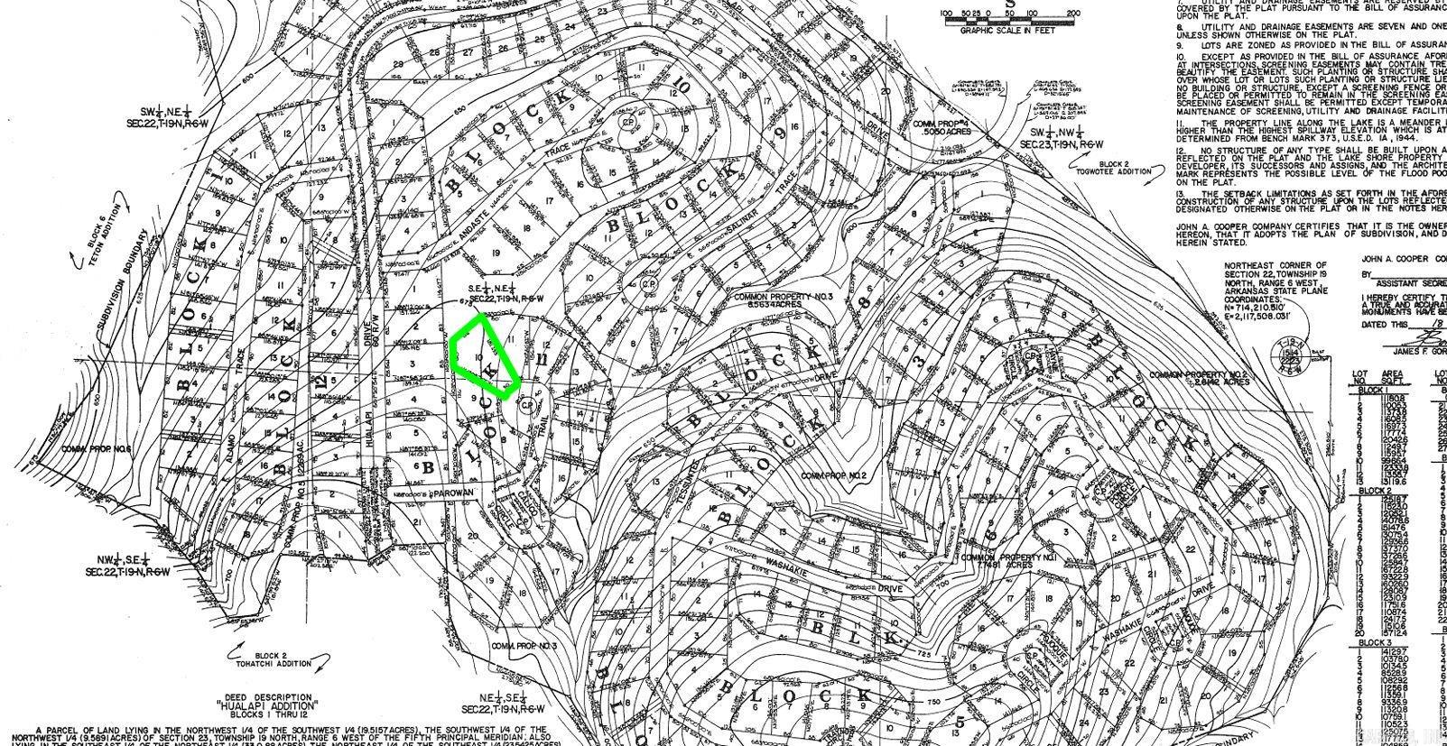 Photo 2 - Vacant Land for sale – Lot 10  Parowan   Cherokee Village, AR