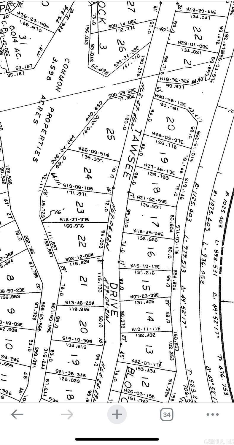 Vacant Land for sale – Lot 23  Tawsee   Cherokee Village, AR