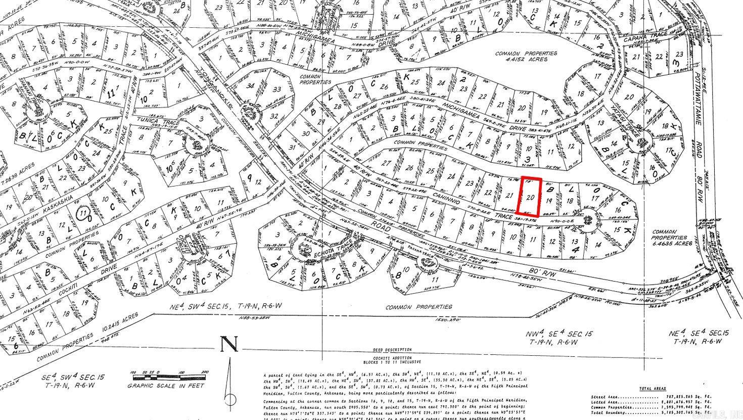 Photo 2 - Vacant Land for sale – Lot 20  Chinnio   Cherokee Village, AR
