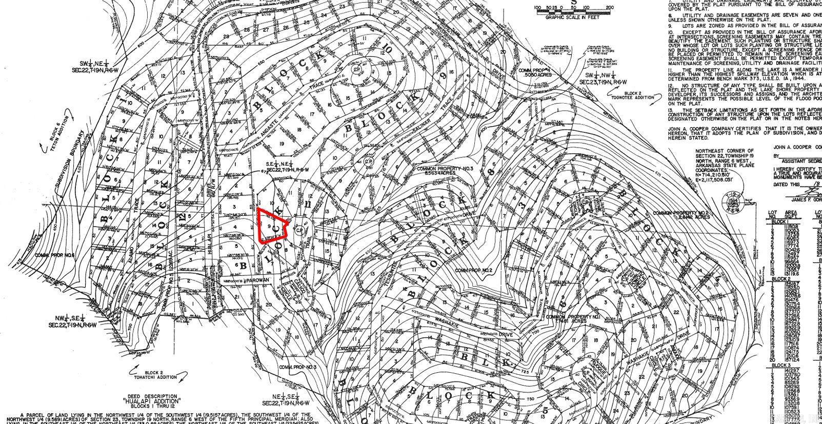 Photo 2 - Vacant Land for sale – Lot 9  Parowan   Cherokee Village, AR