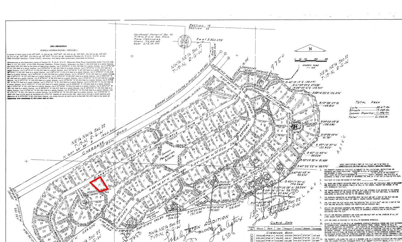 Photo 2 - Vacant Land for sale – Lot 17  Sisseton   Cherokee Village, AR