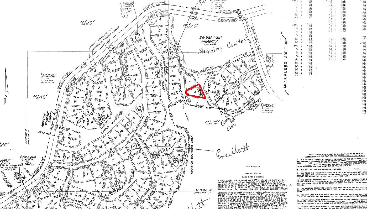 Photo 2 - Vacant Land for sale – Lot 2  Piasano   Cherokee Village, AR