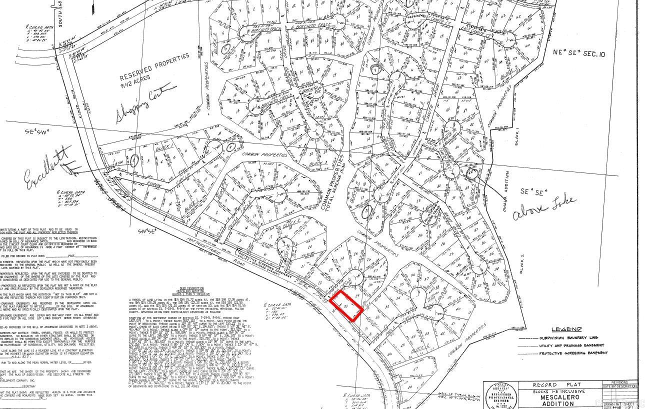 Photo 2 - Vacant Land for sale – Lot 30  Erie   Cherokee Village, AR