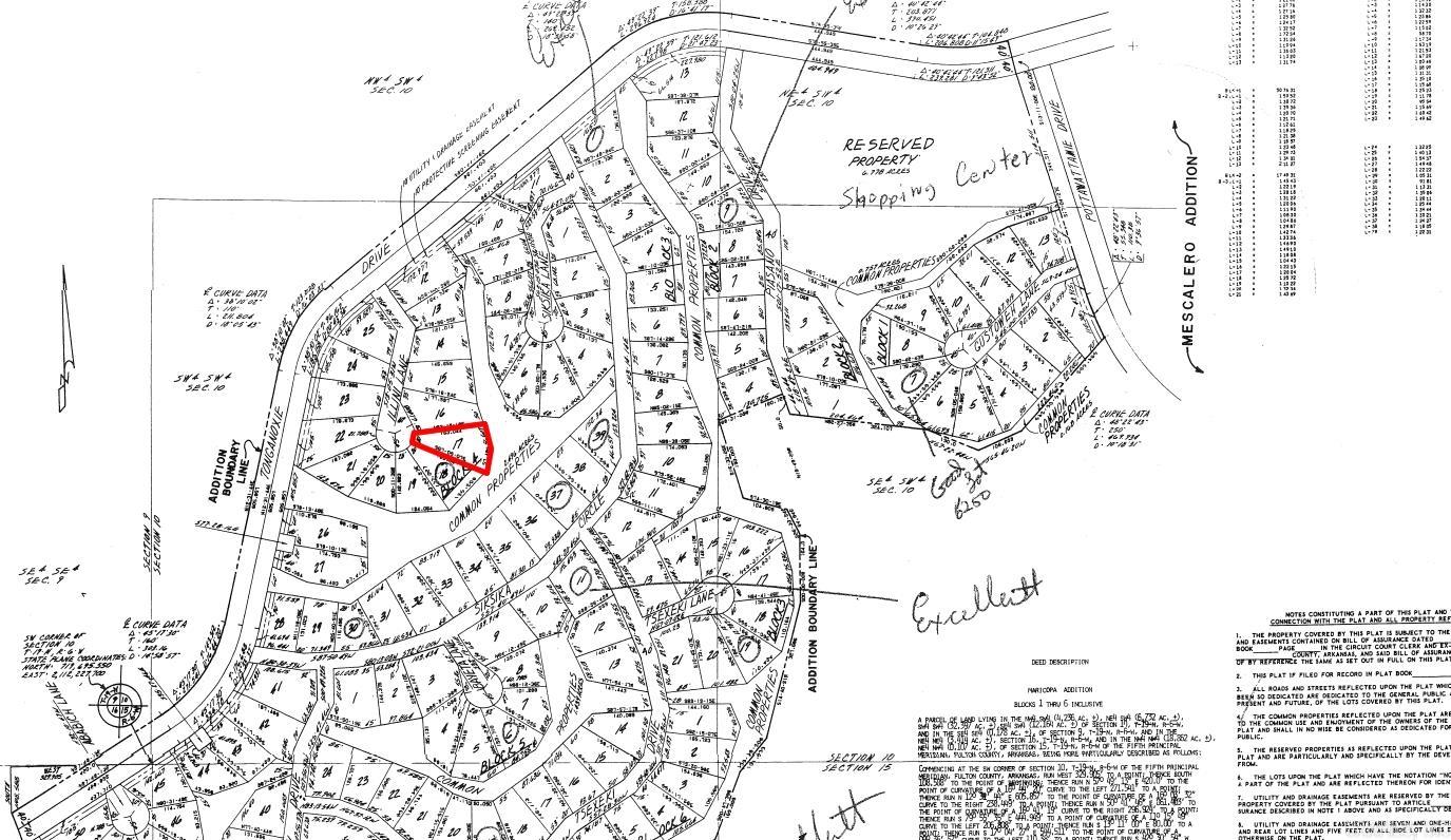 Photo 2 - Vacant Land for sale – Lot 17  Illini   Cherokee Village, AR