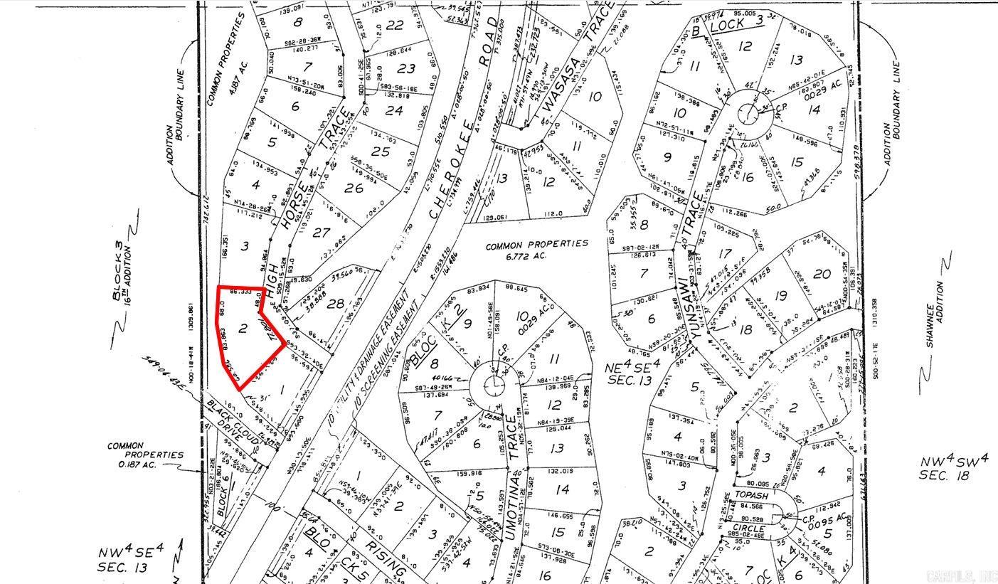 Photo 2 - Vacant Land for sale – Lot 2  High Horse   Cherokee Village, AR