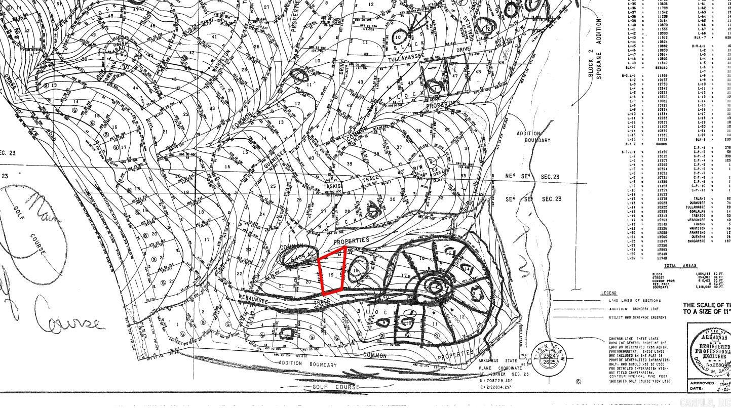 Photo 2 - Vacant Land for sale – Lot 19  Webaunsee   Cherokee Village, AR