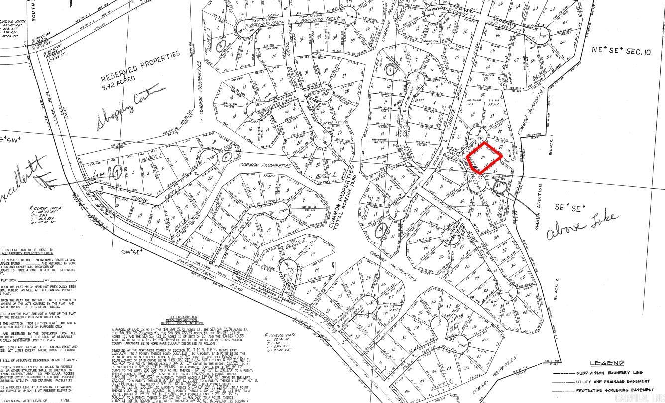 Photo 2 - Vacant Land for sale – Lot 46 S Canute   Cherokee Village, AR