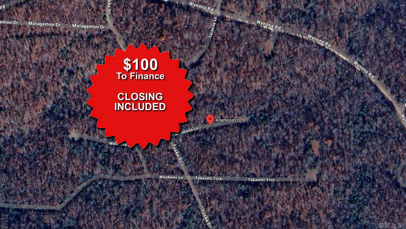 Vacant Land for sale – Lot 1  Anamosa   Cherokee Village, AR
