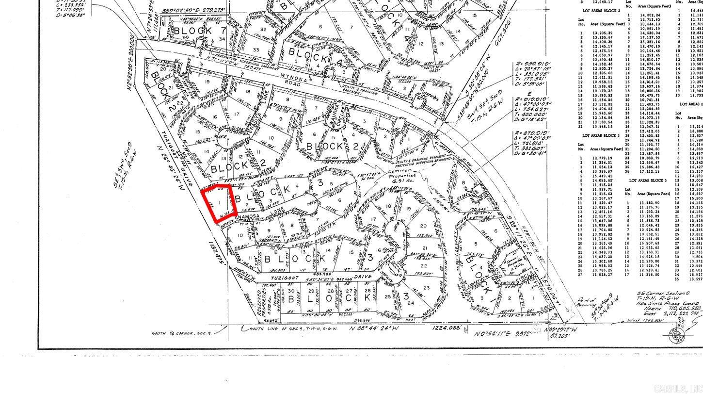 Photo 2 - Vacant Land for sale – Lot 1  Anamosa   Cherokee Village, AR