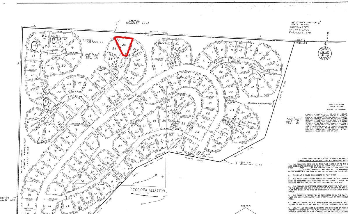 Photo 3 - Vacant Land for sale – Lot 30  Kutchin   Cherokee Village, AR