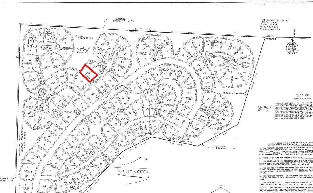 Photo 2 - Vacant Land for sale – Lot 26  Kutchin   Cherokee Village, AR