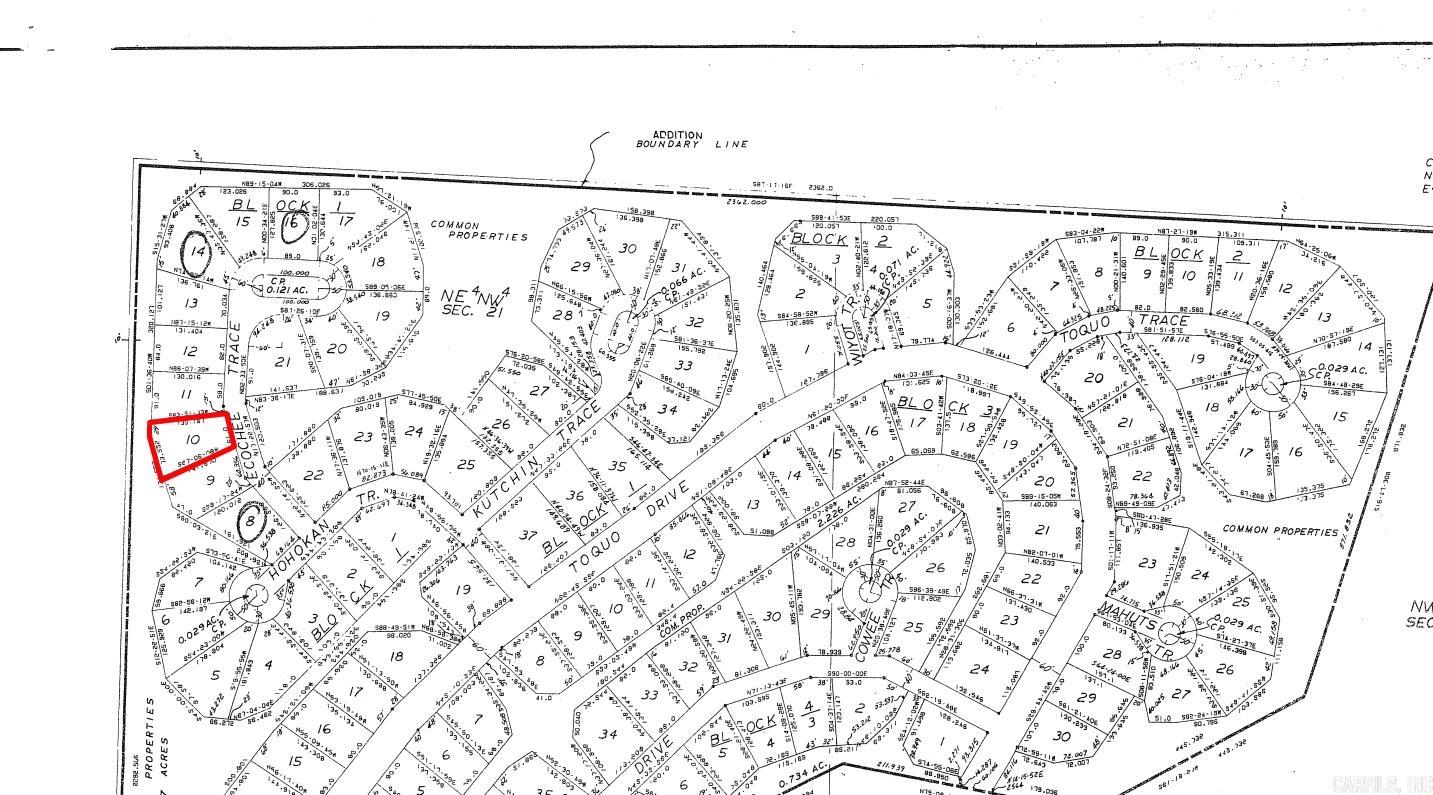 Photo 2 - Vacant Land for sale – Lot 10  Ecohee   Cherokee Village, AR