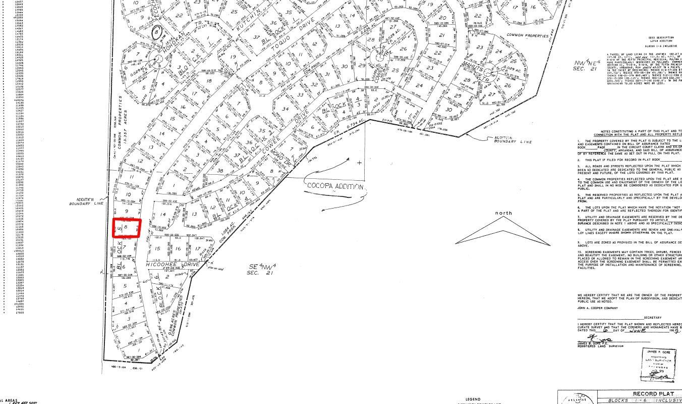 Photo 3 - Vacant Land for sale – Lot 8  Toquo   Cherokee Village, AR