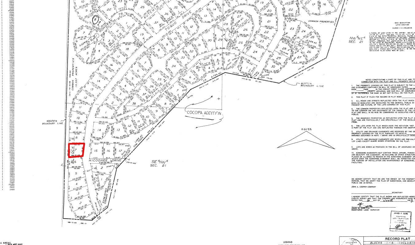 Photo 2 - Vacant Land for sale – Lot 7  Toquo   Cherokee Village, AR