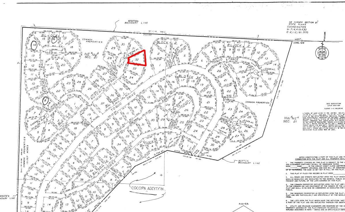 Photo 2 - Vacant Land for sale – Lot 32  Kutchin   Cherokee Village, AR