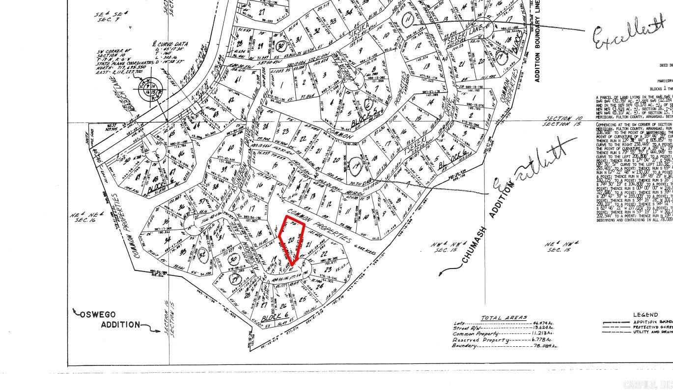 Photo 2 - Vacant Land for sale – Lot 20  Assiniboin   Cherokee Village, AR