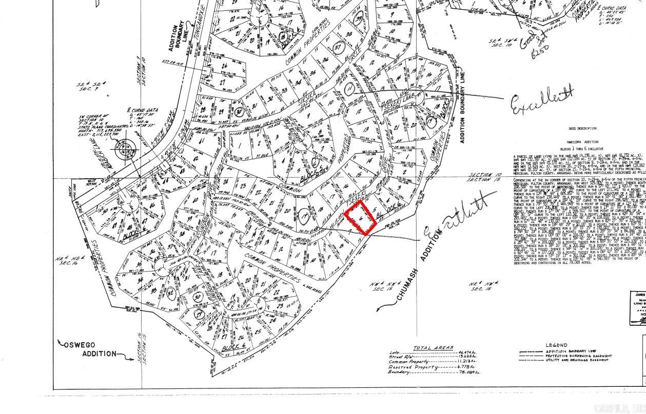 Photo 2 - Vacant Land for sale – Lot 6  Tsexeki   Cherokee Village, AR