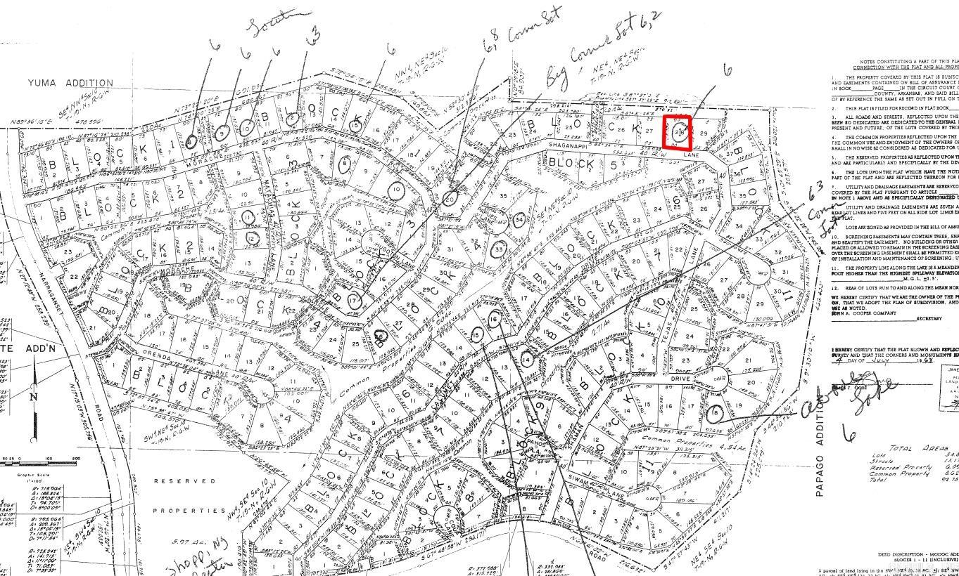 Photo 2 - Vacant Land for sale – Lot 28  Shaganapp   Cherokee Village, AR