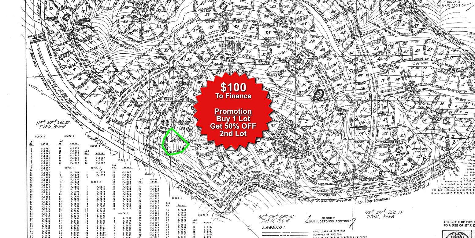 Photo 2 - Vacant Land for sale – Lot 40  Sautee   Cherokee Village, AR