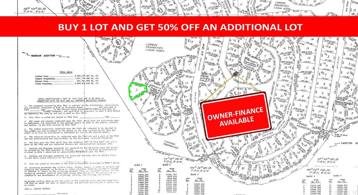 Photo 2 - Vacant Land for sale – Lot 7  Washa   Cherokee Village, AR