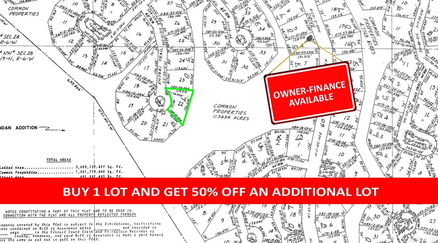 Photo 2 - Vacant Land for sale – Lot 22  Entari   Cherokee Village, AR