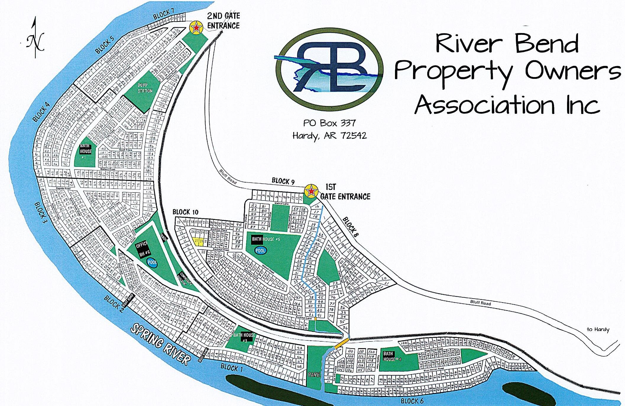 Photo 18 - Vacant Land for sale – Lots 27 & 28  River Bend   Hardy, AR