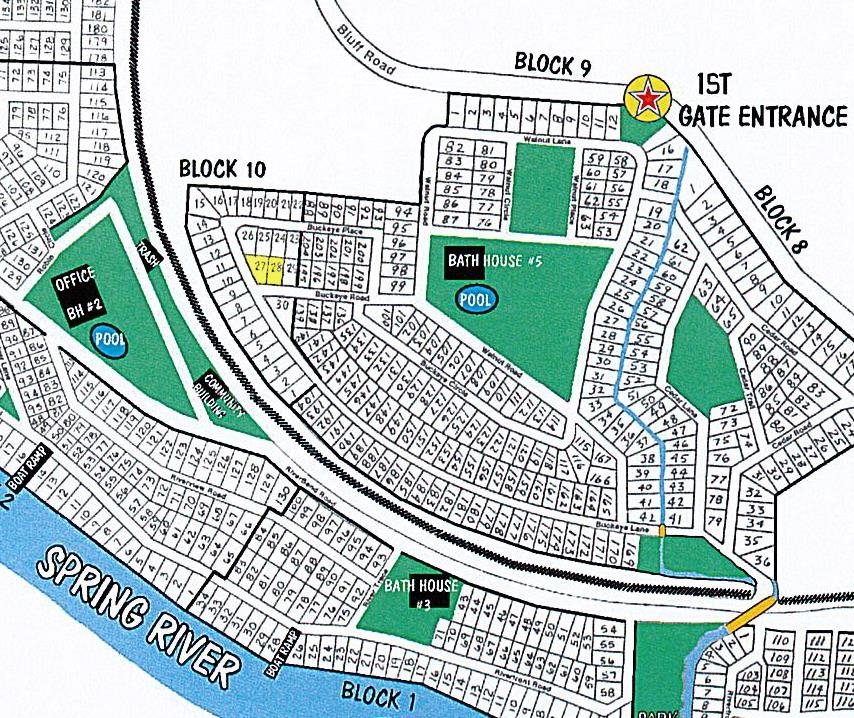 Photo 19 - Vacant Land for sale – Lots 27 & 28  River Bend   Hardy, AR