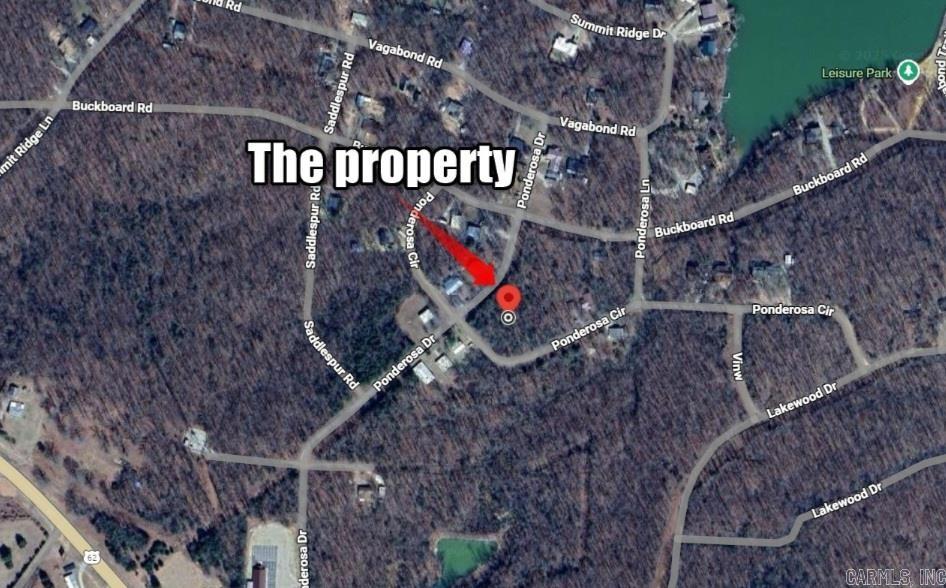 Photo 3 - Vacant Land for sale – Lot 11  Ponderosa   Ozark Acres, AR