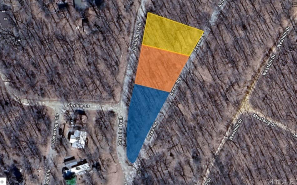 Photo 2 - Vacant Land for sale – Lots 1-3  Acres   Ozark Acres, AR