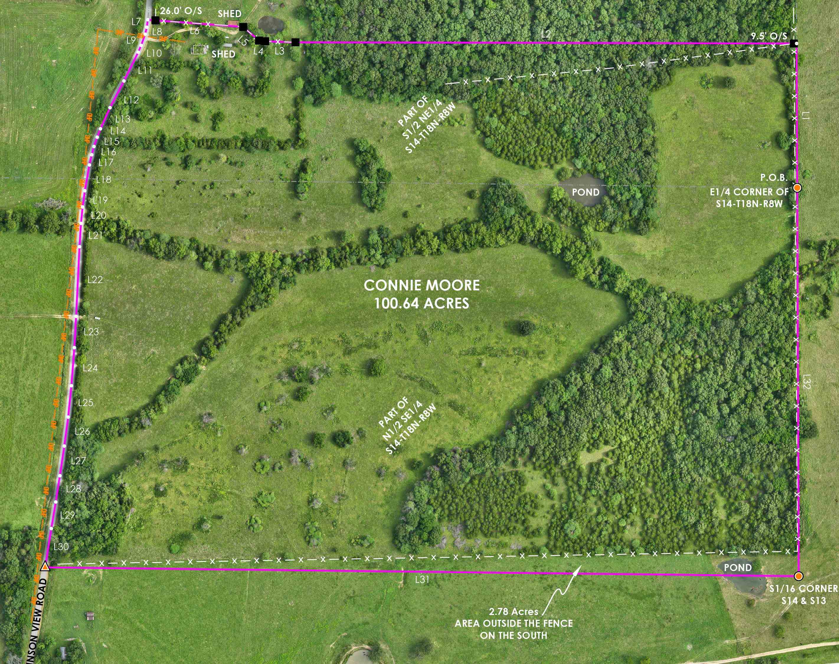 Vacant Land for sale – 4115  Johnson View   Wiseman, AR