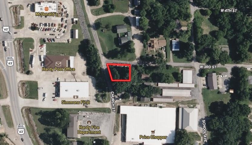 Photo 2 - Vacant Land for sale – TBD  Church Street   Hardy, AR