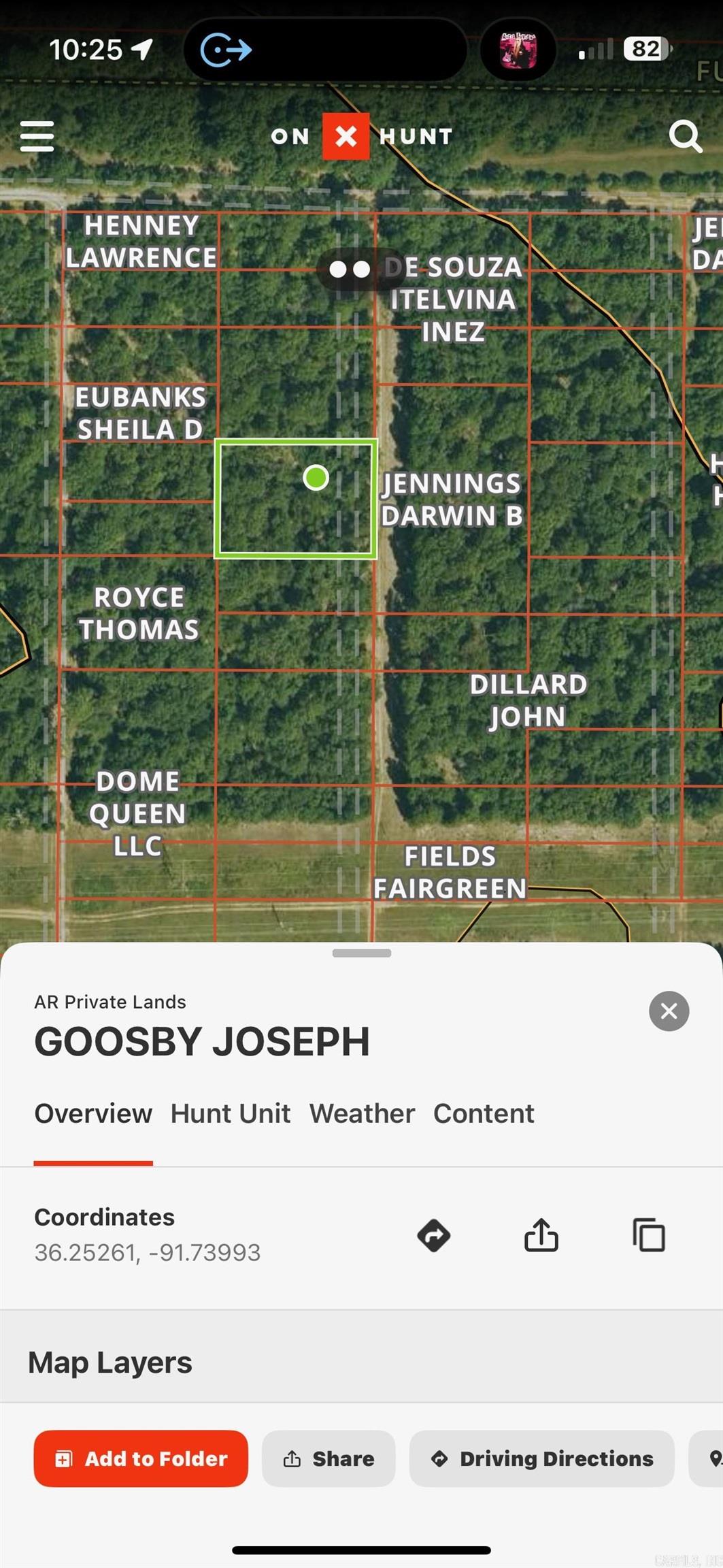 Photo 3 - Vacant Land for sale – 1609  Old Strawberry Lane   Horseshoe Bend, AR