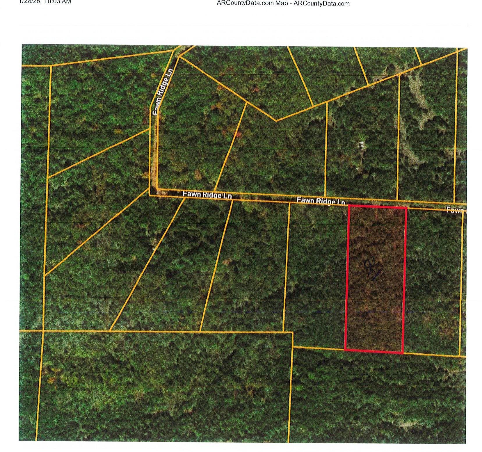 Photo 9 - Vacant Land for sale – Lot 21  Fawn Ridge   Williford, AR