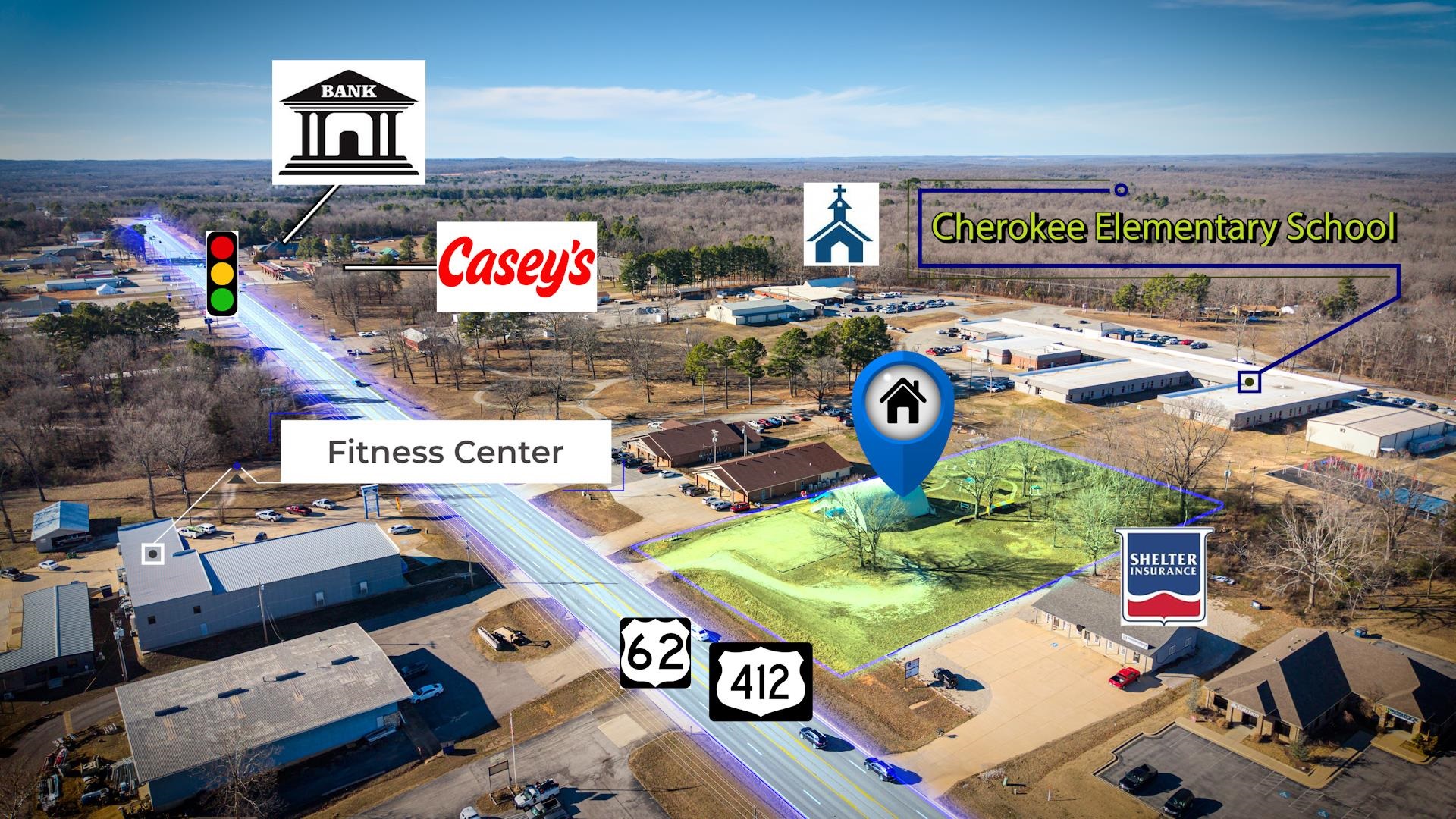 Photo 5 - Commercial / Industrial for sale – 1647  HWY 62/412   Highland, AR