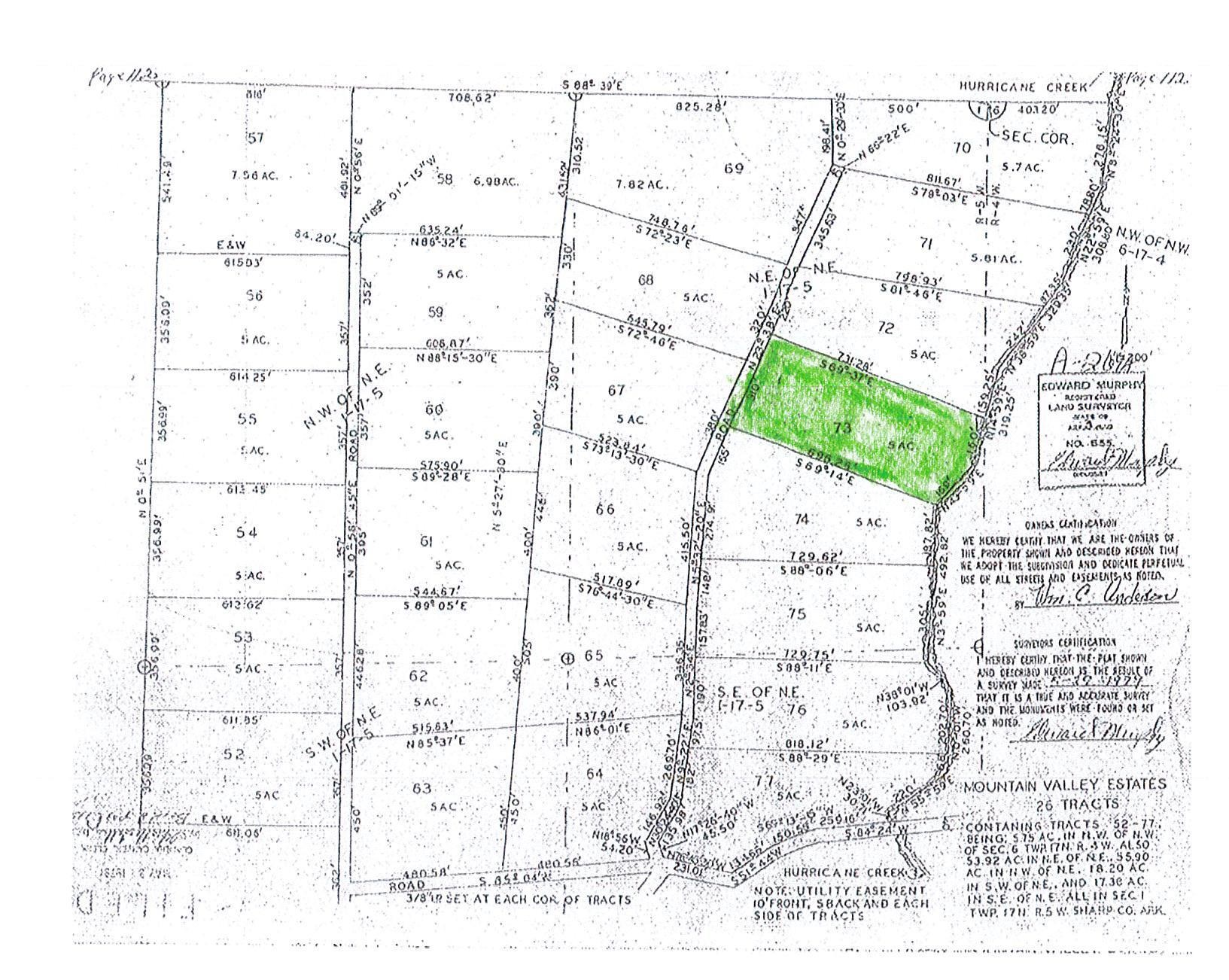 Photo 10 - Vacant Land for sale – Lot 73  Big Buck   Williford, AR