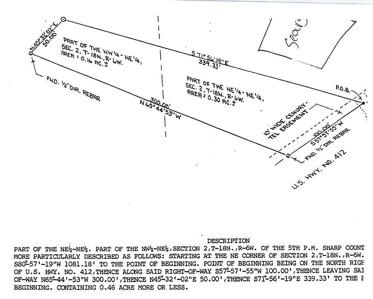 Photo 2 - Vacant Land for sale – XX  412 Highway 62 W   Ash Flat, AR