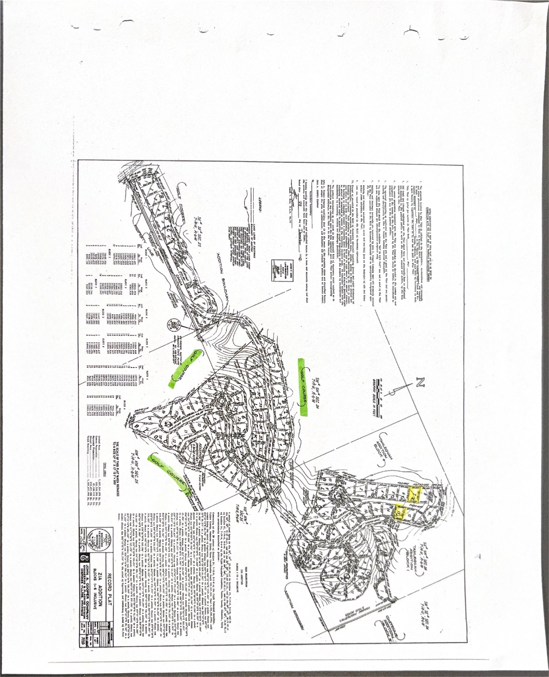 Photo 2 - Vacant Land for sale – 4  Golf Course Area Lots   Cherokee Village, AR