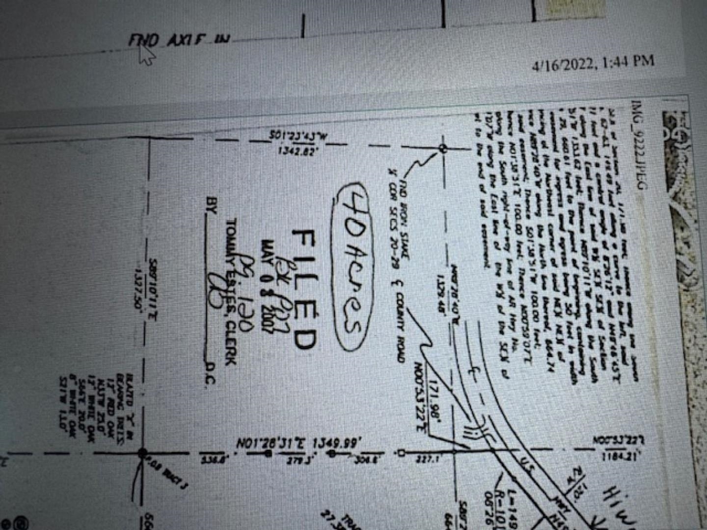Photo 2 - Vacant Land for sale – xx  Valley View   Williford, AR