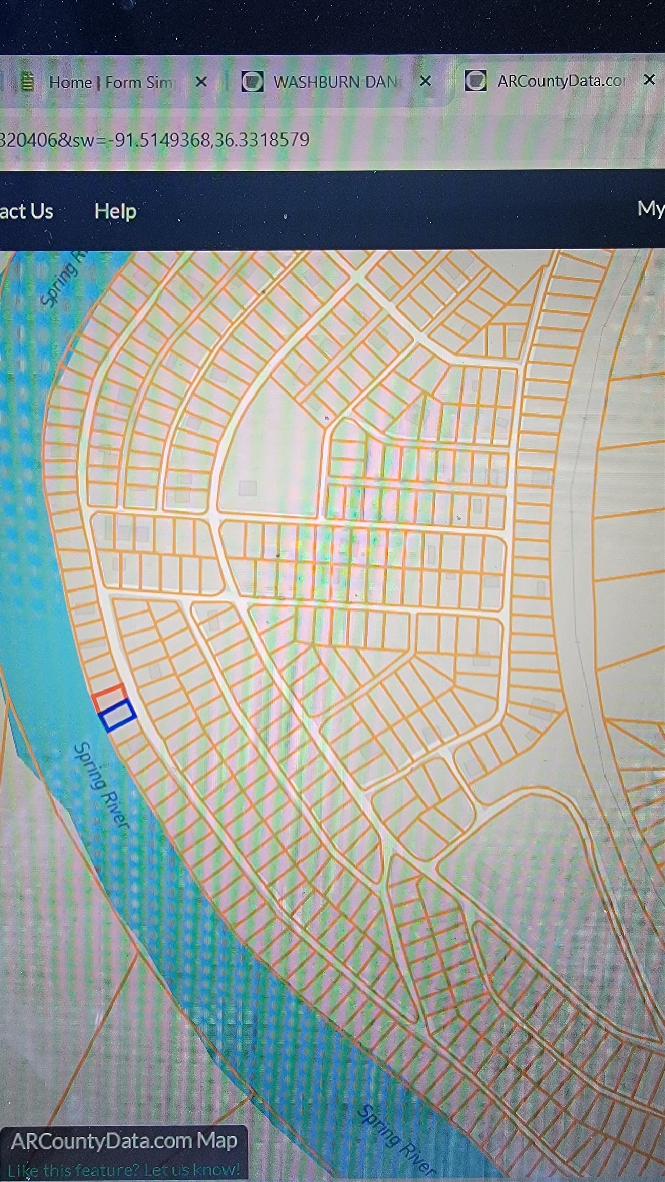 Photo 5 - Vacant Land for sale – L 9,10 B 3  River Front Riverbend Camper 3rd  Hardy, AR