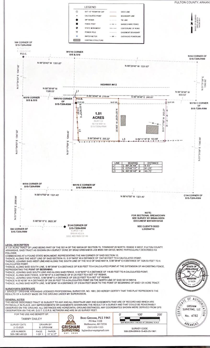 Photo 19 - Vacant Land for sale – 0  62/412   Viola, AR
