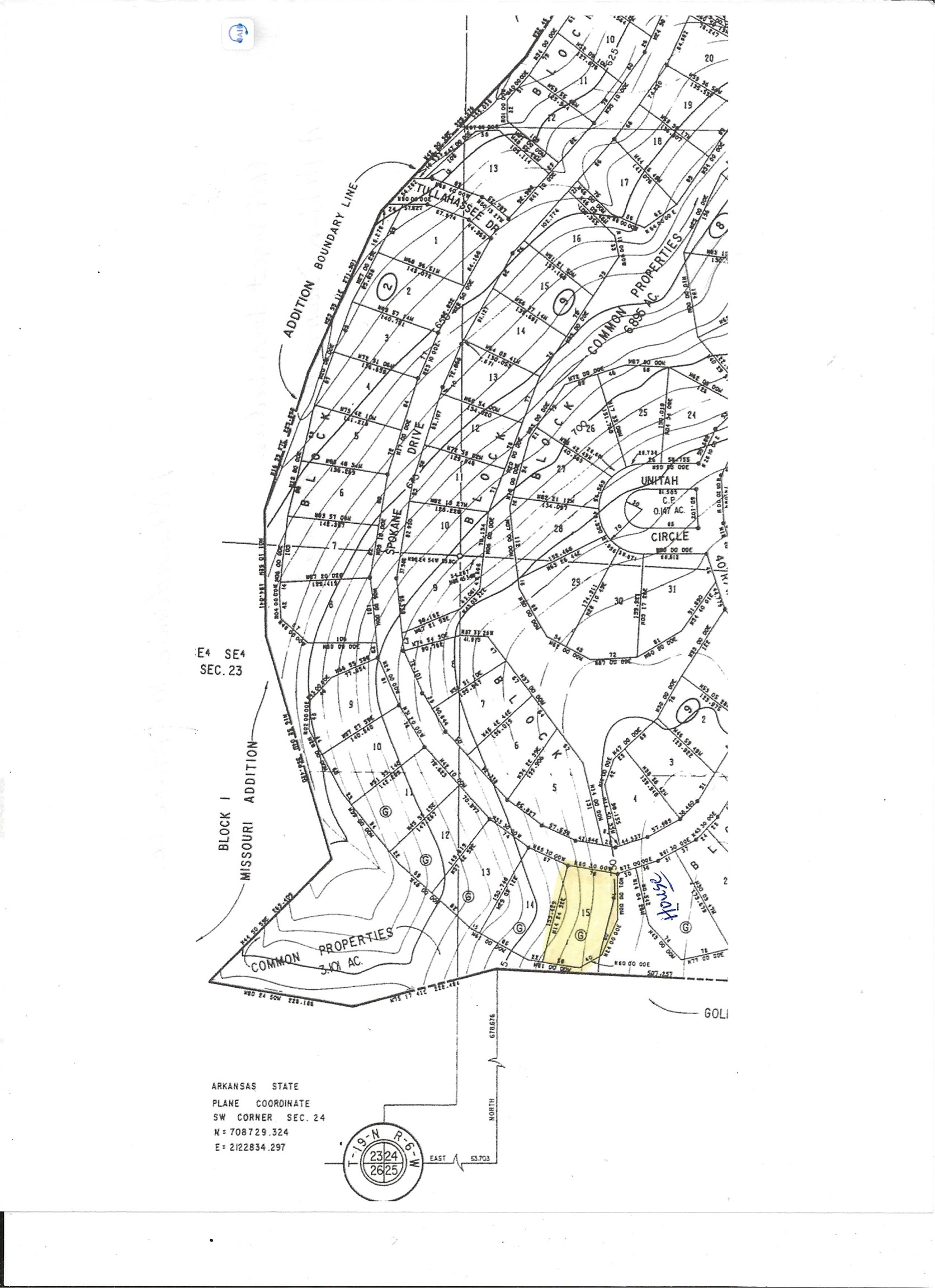 Photo 7 - Vacant Land for sale – TBD  Spokane   Cherokee Village, AR