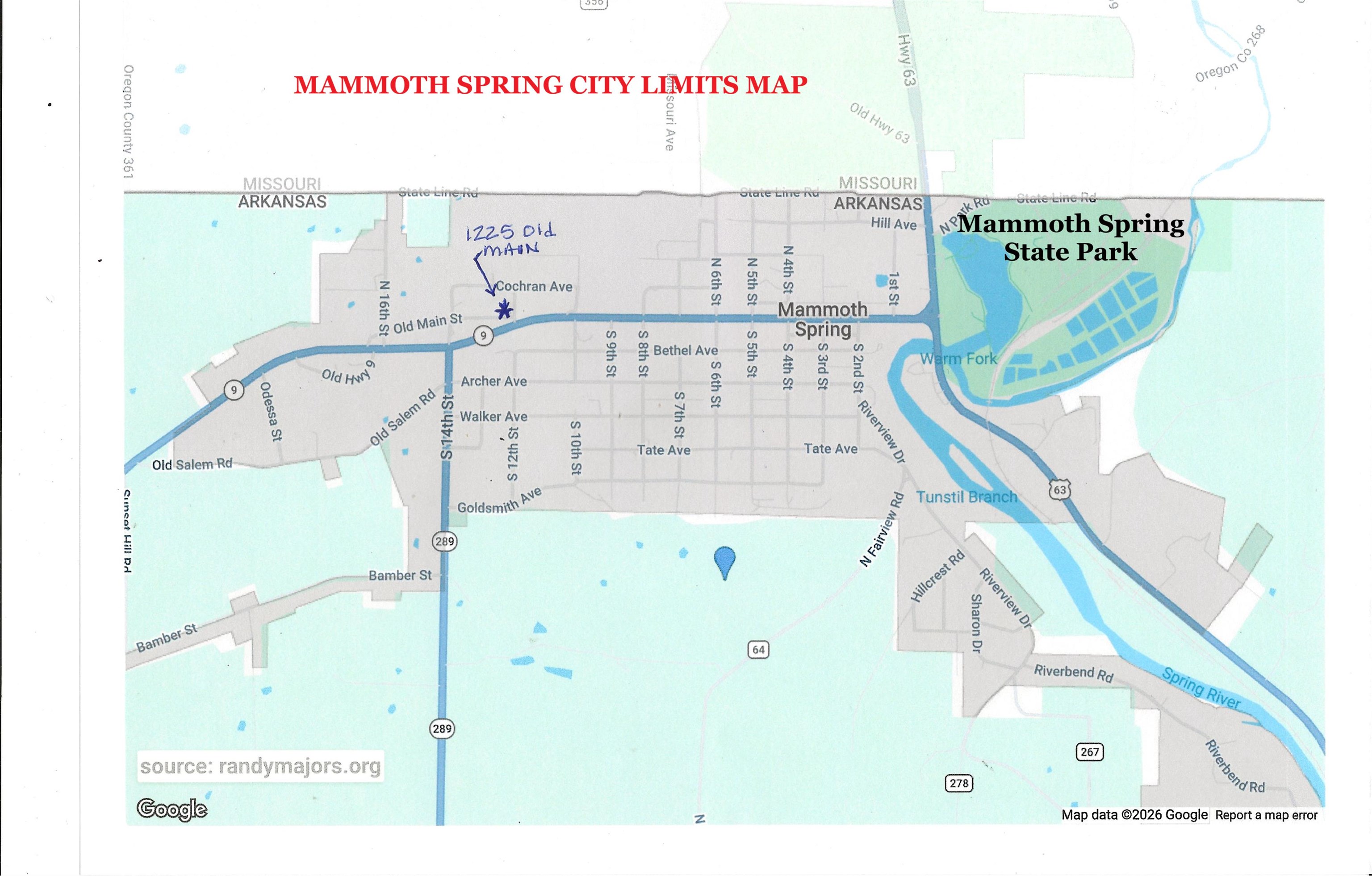 Photo 15 - Residential for sale – 1225  Old Main   Mammoth Spring, AR