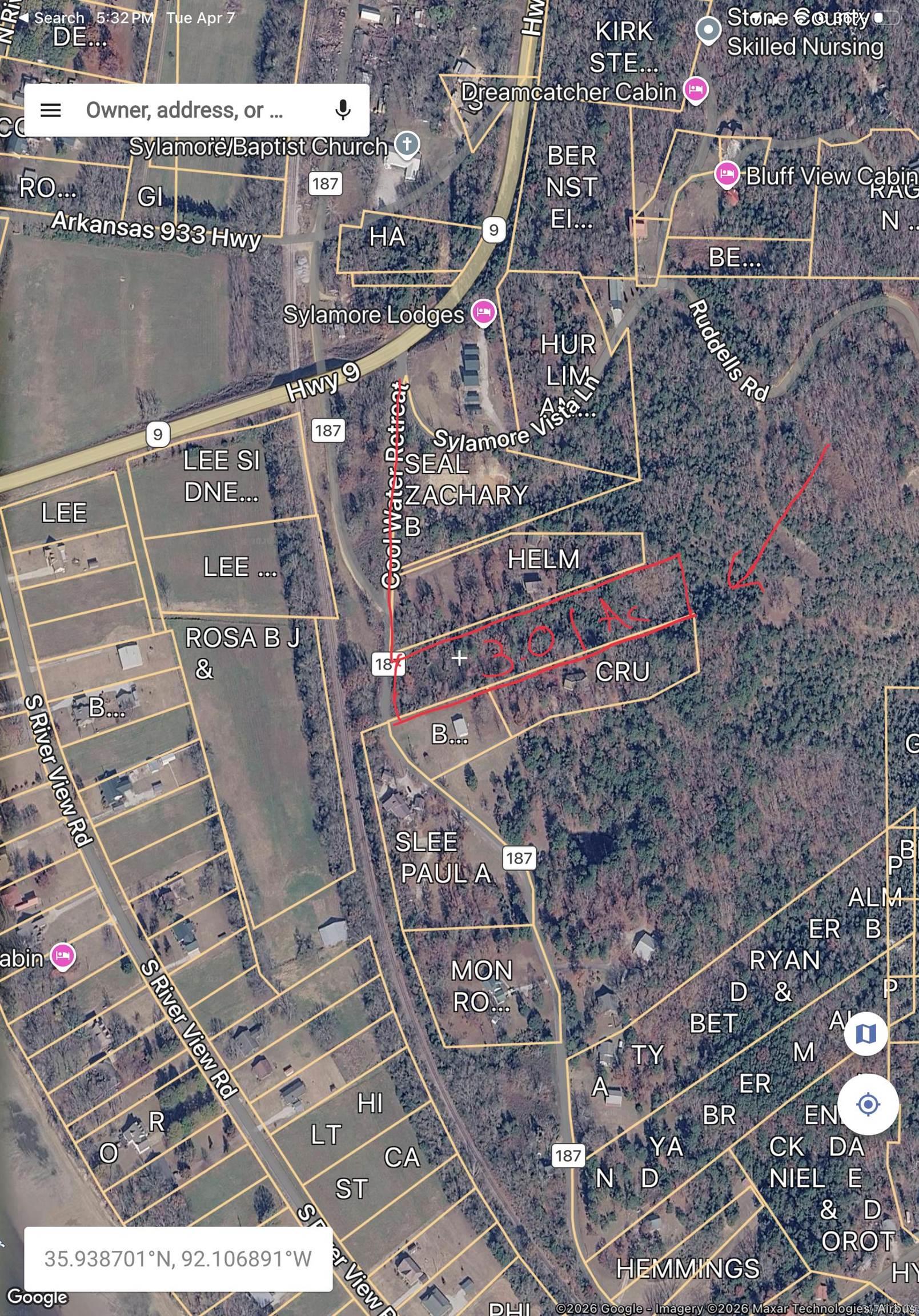 Photo 5 - Vacant Land for sale – 0000  Cool Water Retreat   Mountain View, AR