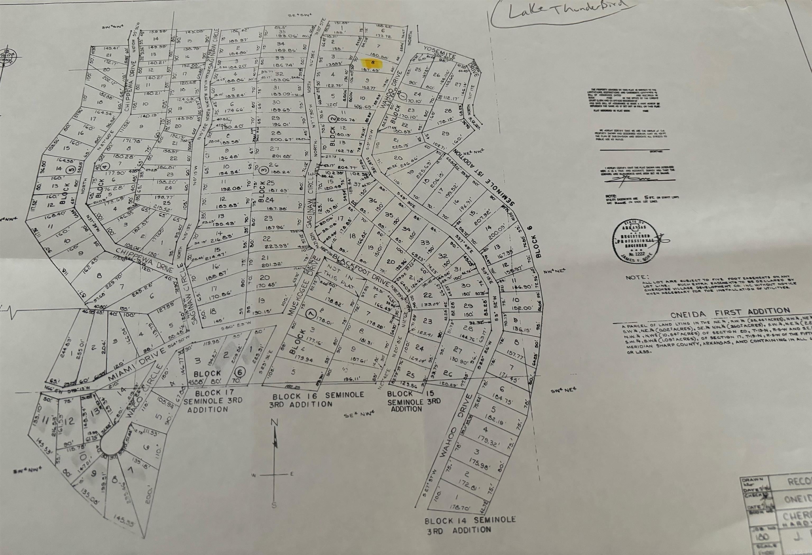 Photo 5 - Vacant Land for sale – TBD  Wahoo Drive   Cherokee Village, AR