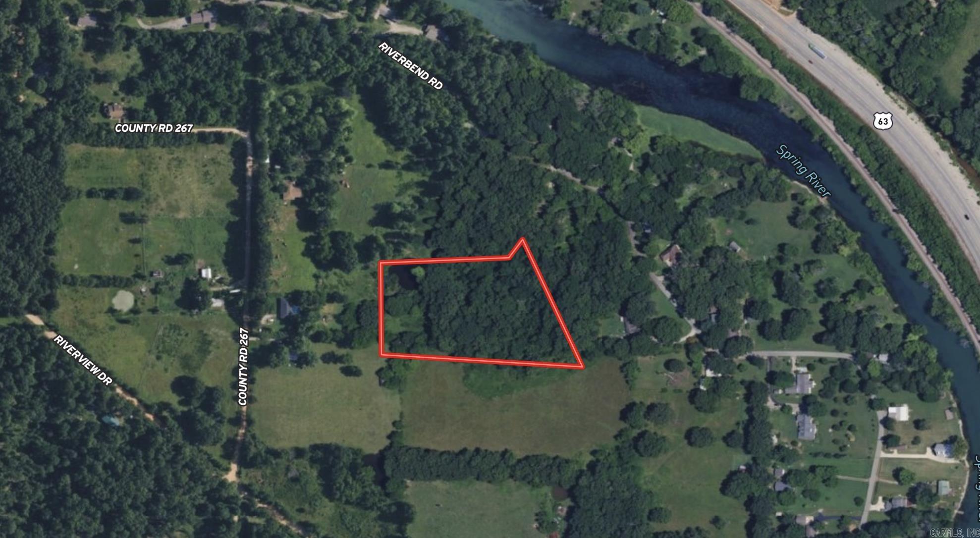 Photo 2 - Vacant Land for sale – Lots 13 & 14  Riverbend Road   Mammoth Spring, AR