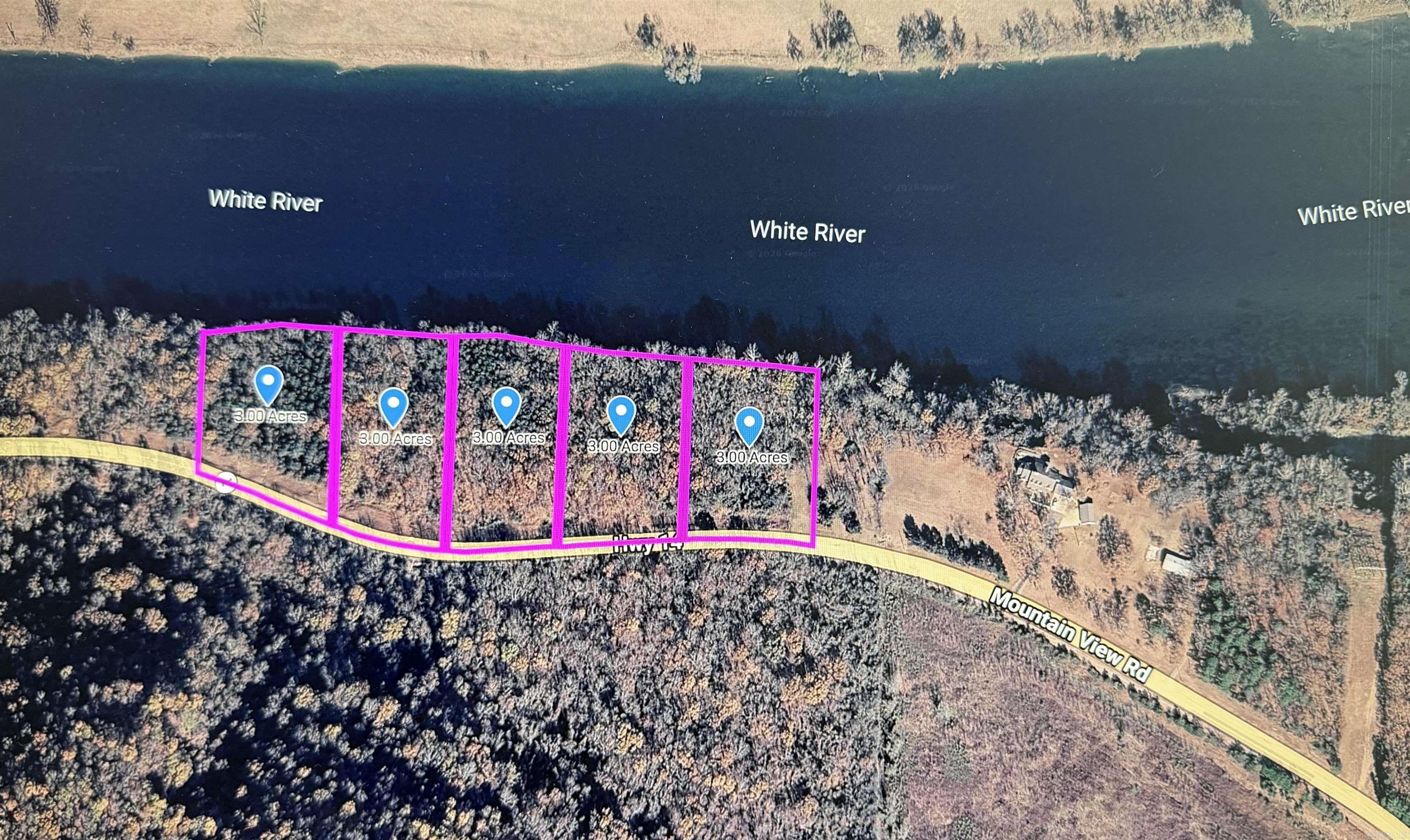 Photo 2 - Vacant Land for sale – Lot 3  Mountain View Rd   Locust Grove, AR